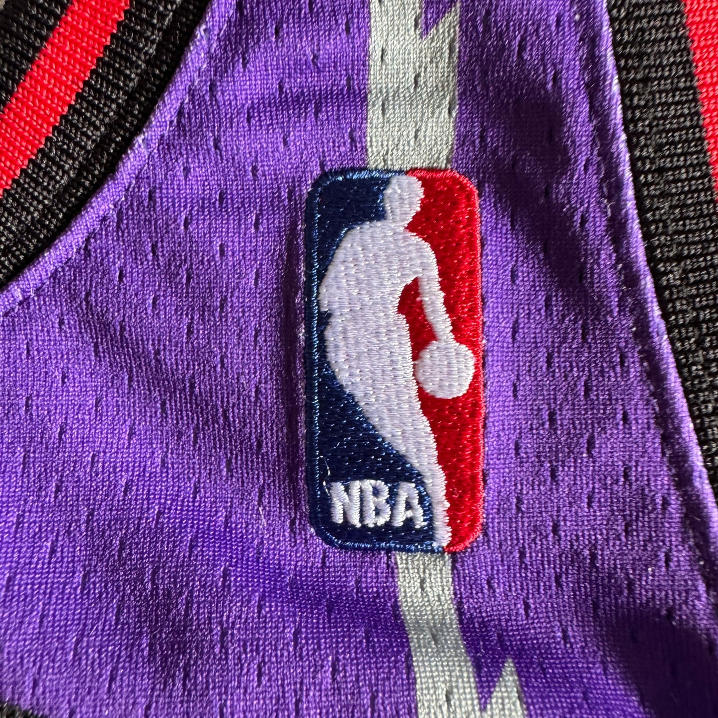 100% Authentic Vince Carter Mitchell Ness 98 99 Raptors Jersey Size 36 S Mens