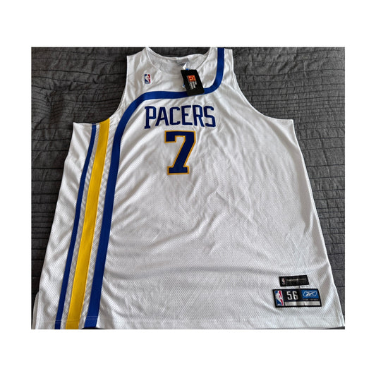 NWT Reebok Authentic Jermaine O'Neal NBA Indiana Pacers Jersey 1972/73 Size 56