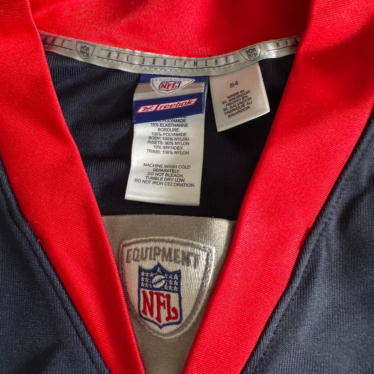 Vintage 100% Authentic Reebok 2002 Eric Moulds NFL Buffalo Bills Jersey 54