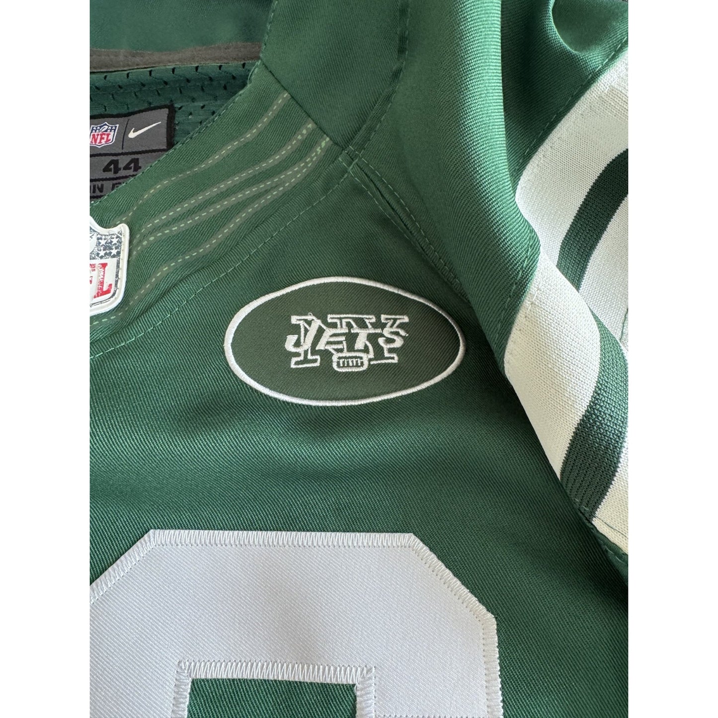 Muhammad Wilkerson NFL New York Jets Nike Elite Jersey Green Size 44 Light Use