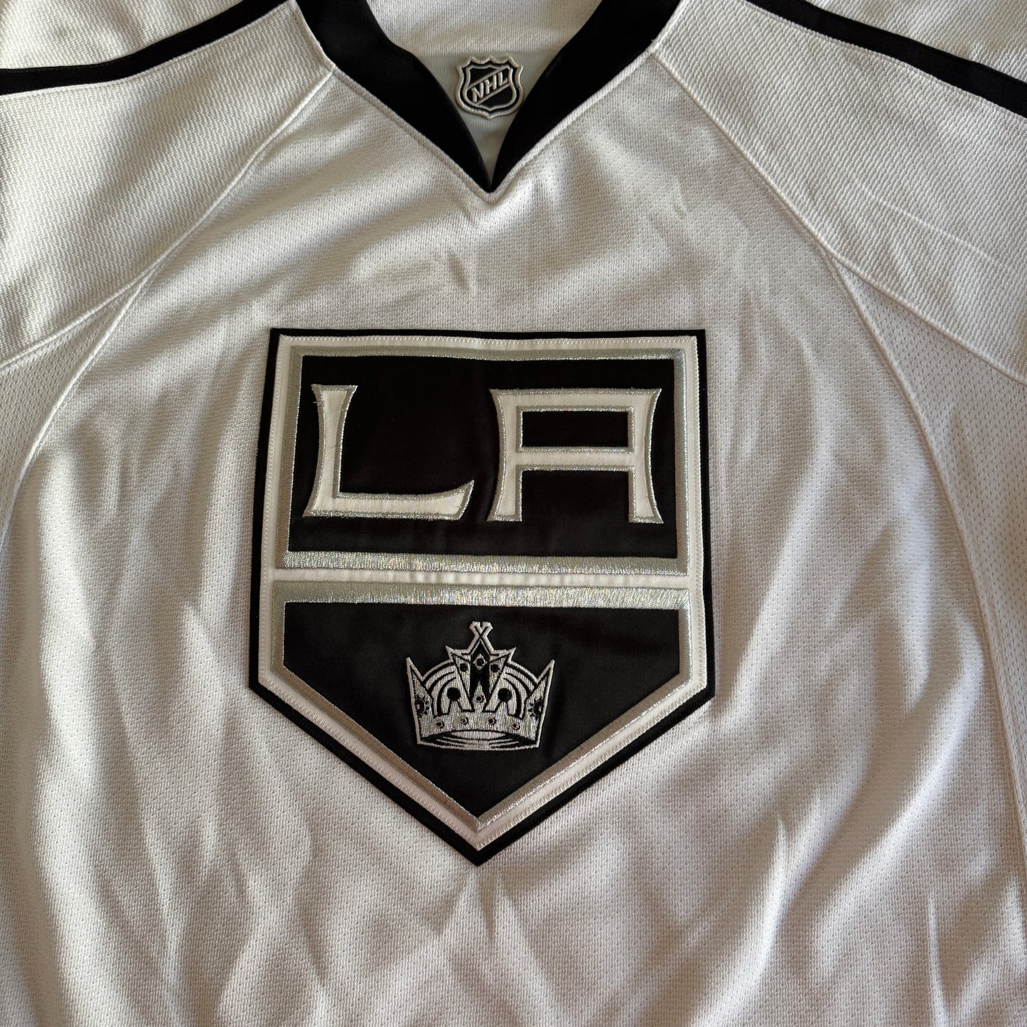 NWT 2011 Reebok NHL Los Angeles Kings Authentic Indo-Edge White Jersey Sz 52 XXL