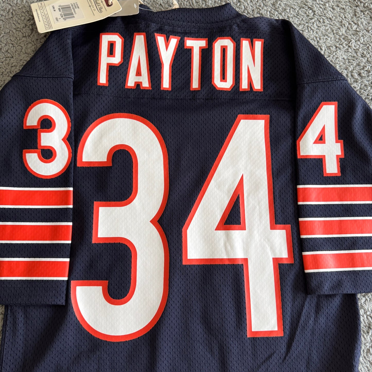 100% Authentic 1983 Walter Payton NFL Chicago Bears Mitchell & Ness Jersey 36-S