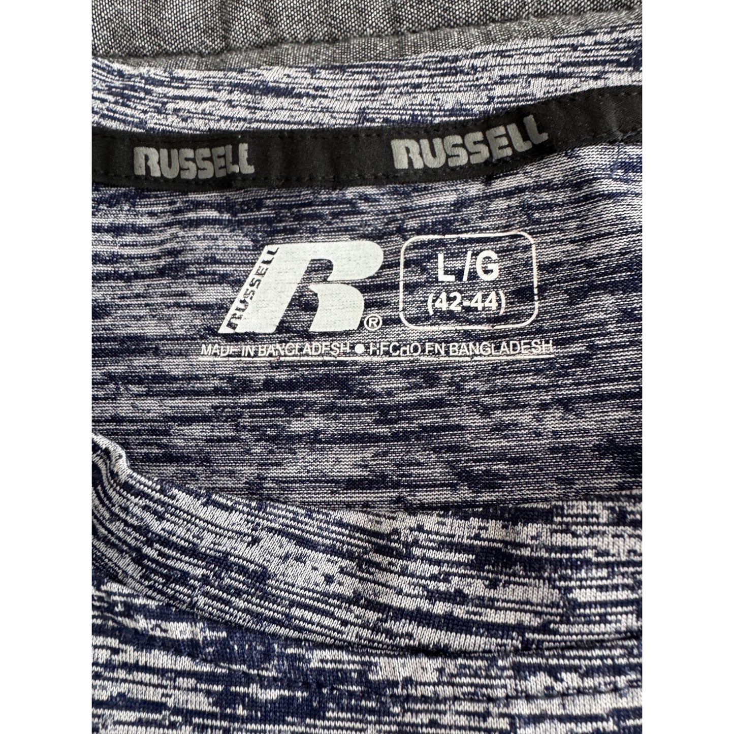Russell Athletic NCAA Auburn University Tigers Gray Logo T Shirt Men's Large