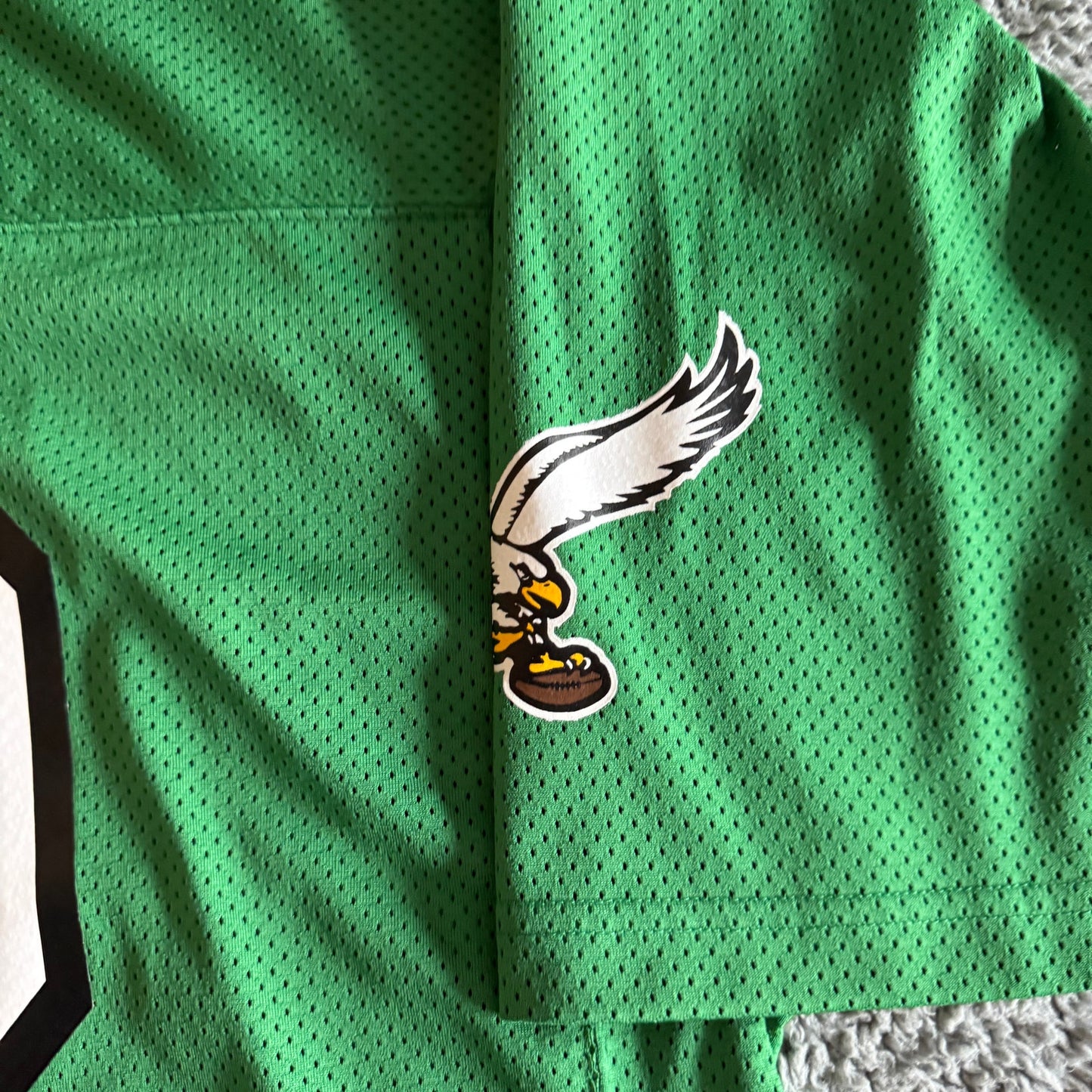 Authentic Mike Quick Mitchell & Ness 1985 NFL Philadelphia Eagles Jersey 60 4XL