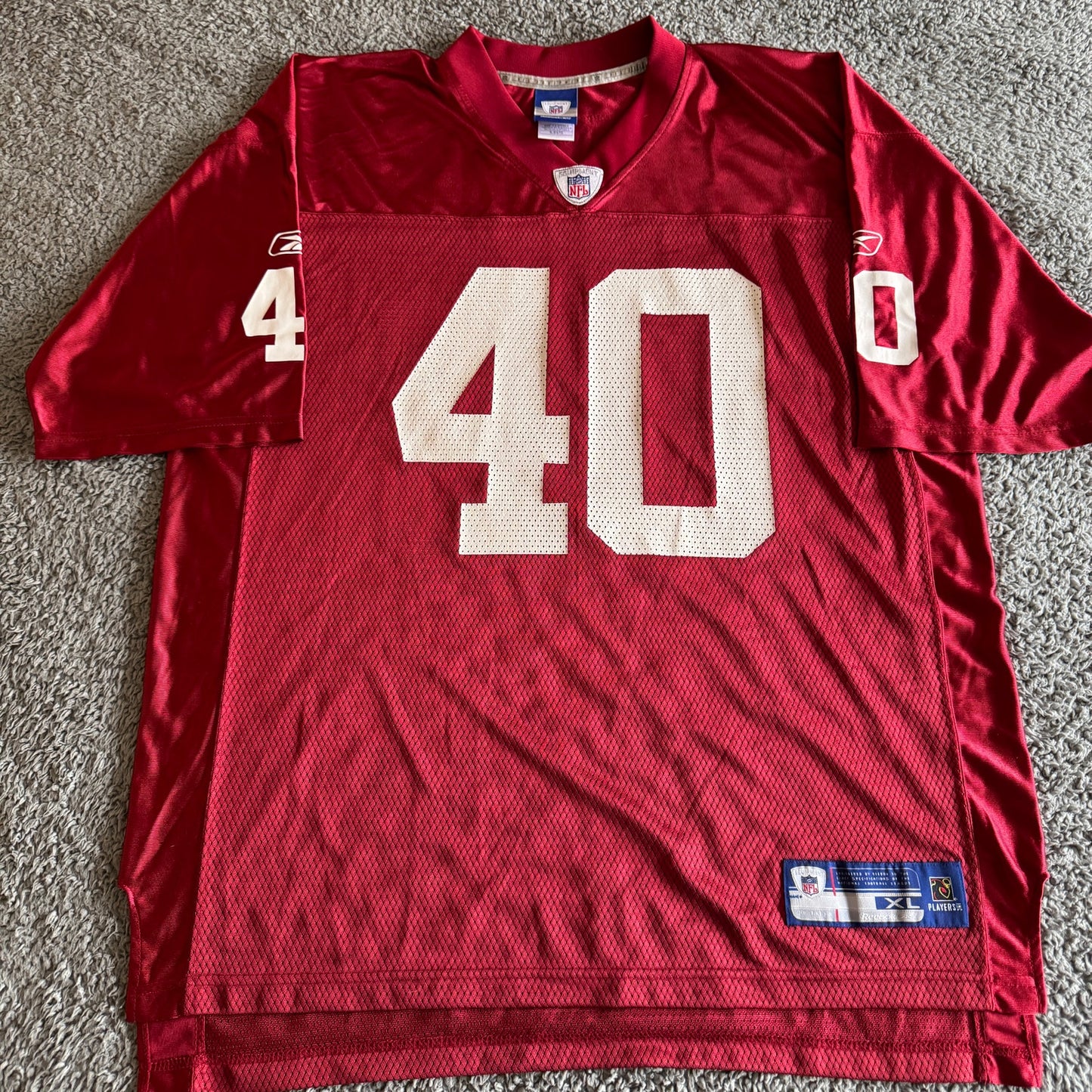 Pat Tillman 2005 Vintage Reebok NFL Arizona Cardinals Home #40 Jersey XL Rare