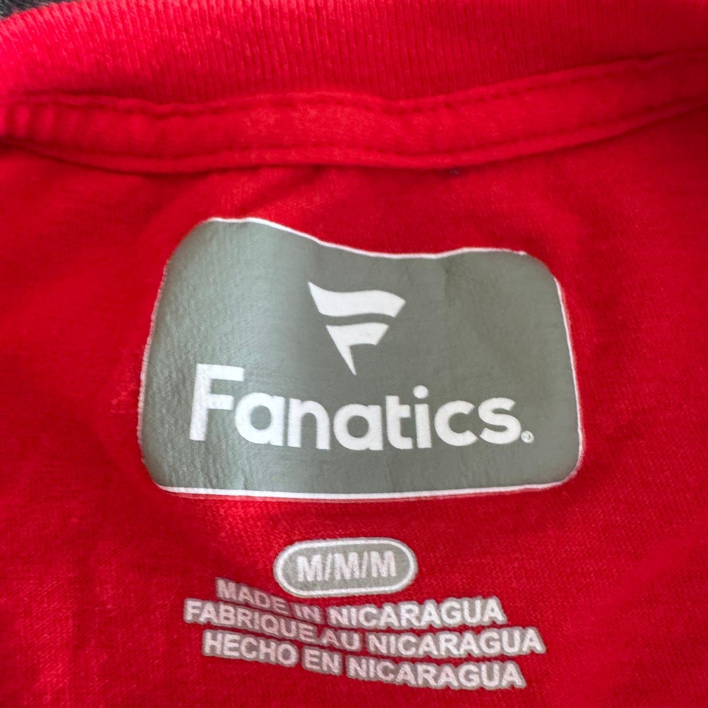 Fanatics Olympic Team USA American Flag, Rings Red T-Shirt Men's Medium