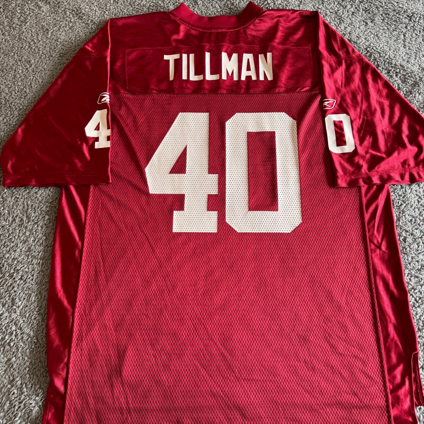 Pat Tillman 2005 Vintage Reebok NFL Arizona Cardinals Home #40 Jersey XL Rare
