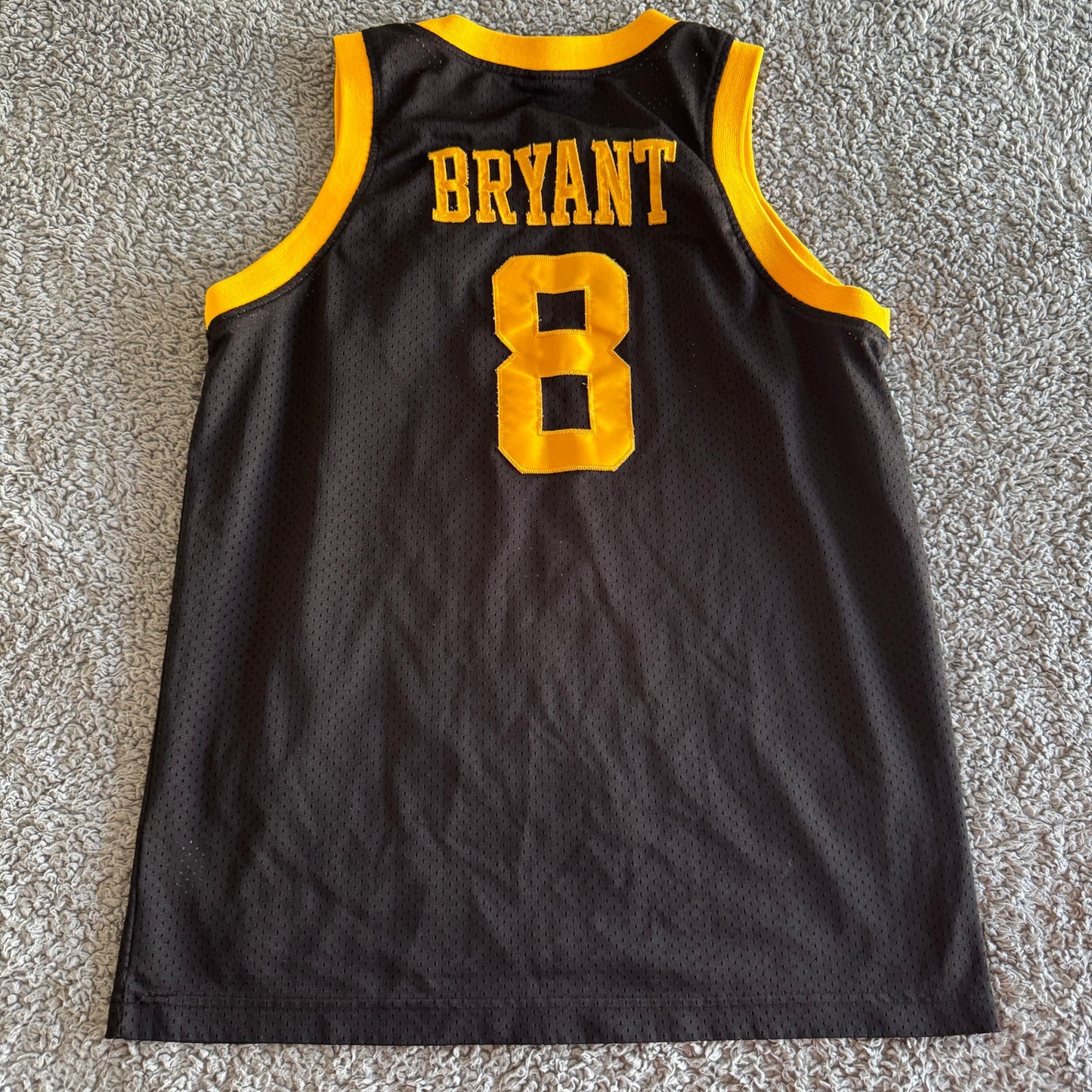 Kobe Bryant Vintage Nike NBA LA Lakers Jersey Black Swingman 1957 Rewind Y-L