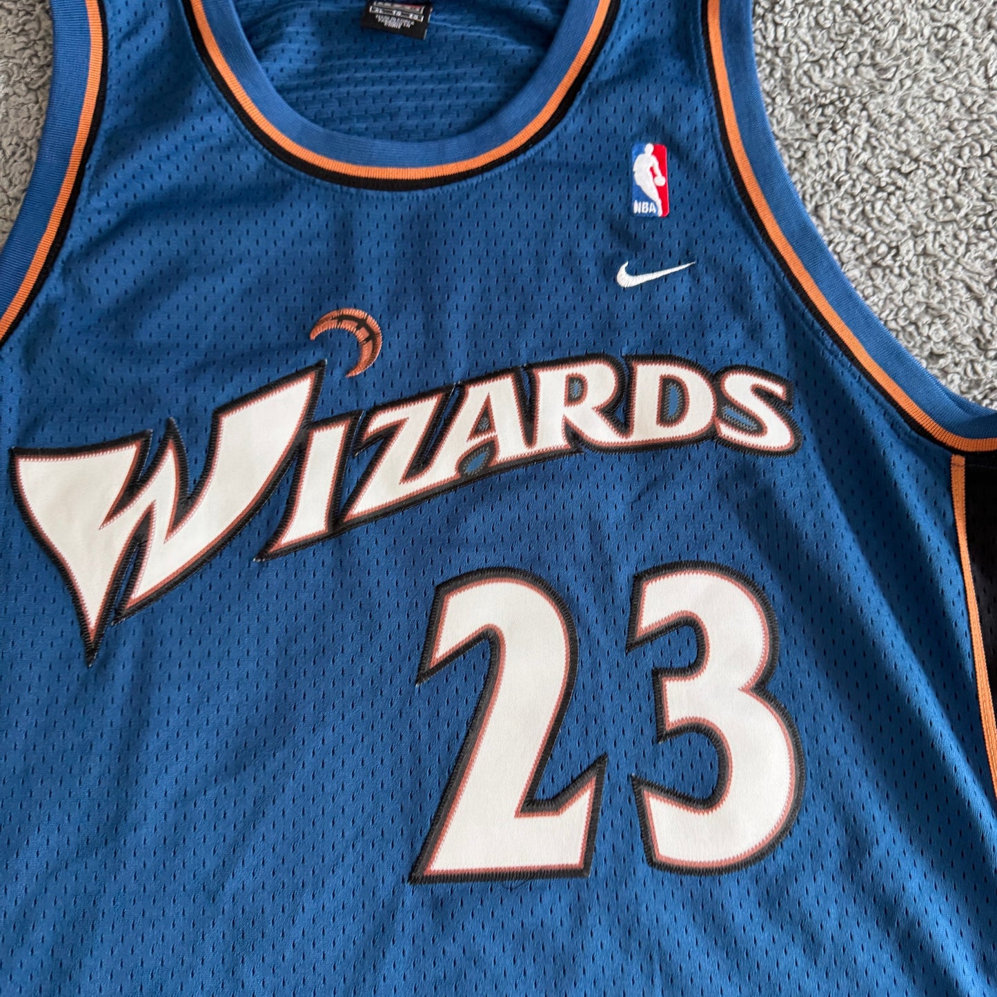 Vintage Nike Michael Jordan 2002 NBA Washington Wizards Swingman Jersey XL Rare
