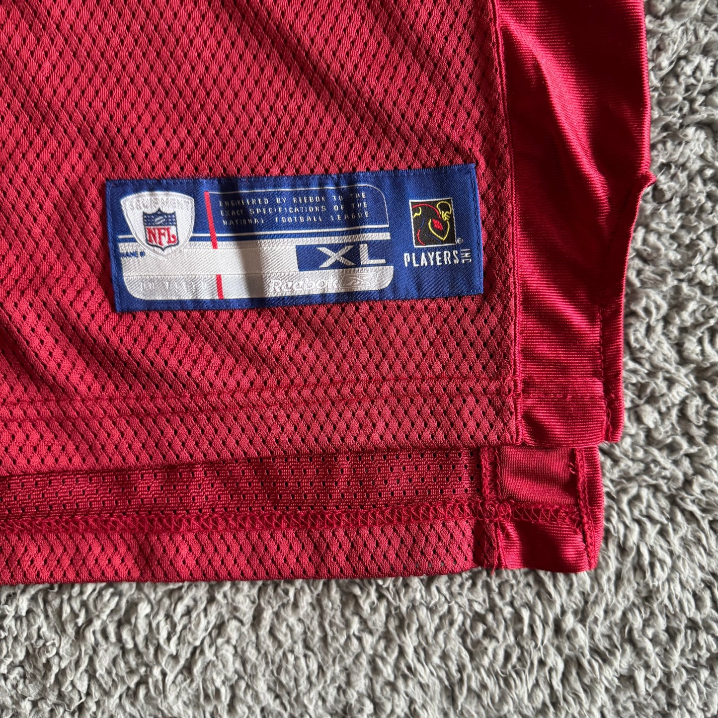 Pat Tillman 2005 Vintage Reebok NFL Arizona Cardinals Home #40 Jersey XL Rare