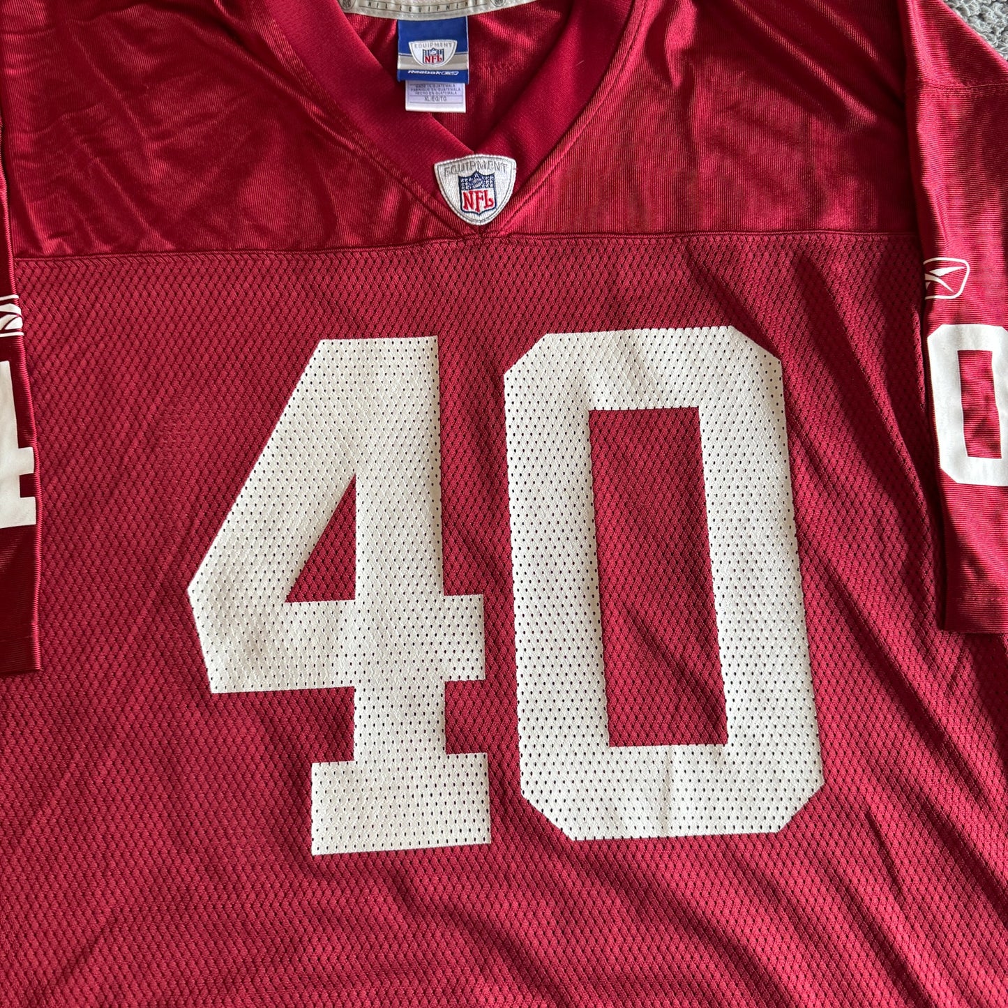 Pat Tillman 2005 Vintage Reebok NFL Arizona Cardinals Home #40 Jersey XL Rare