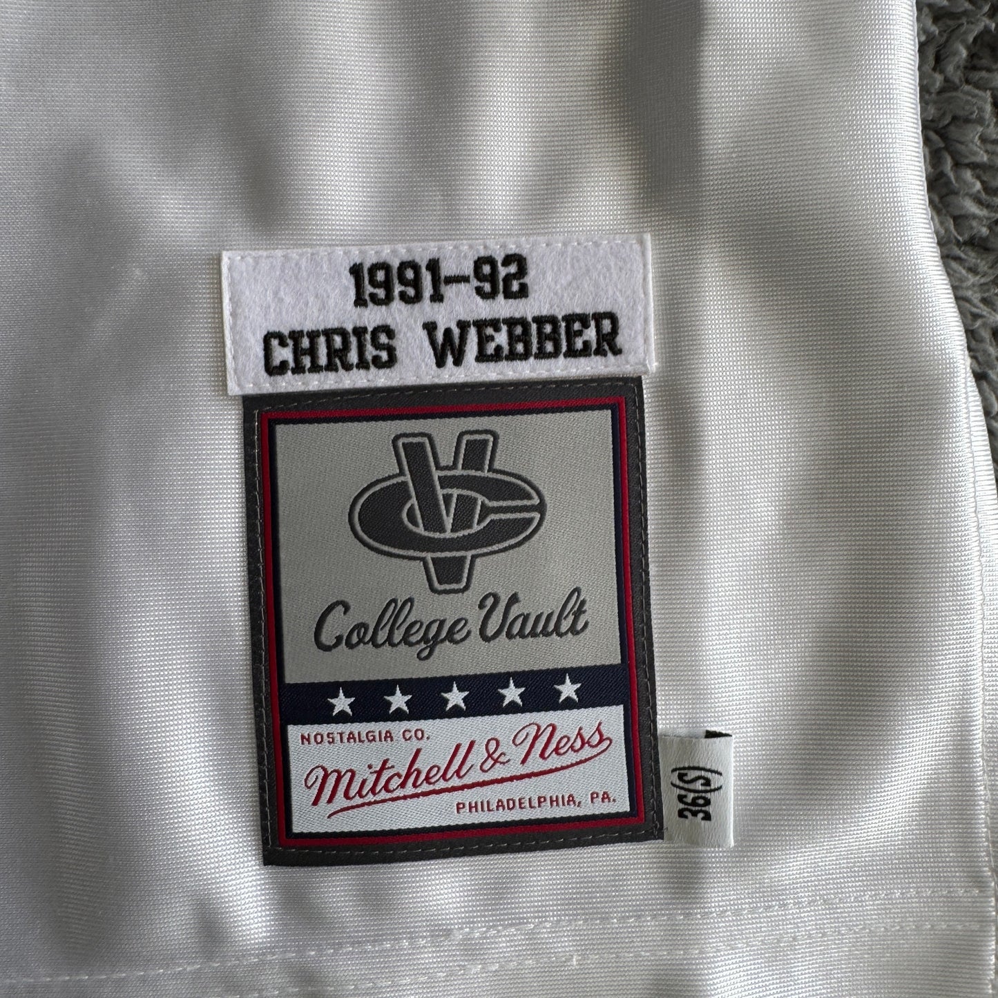 NWT (3) Mitchell & Ness Chris Webber NCAA Michigan Wolverines Jersey Lot Men's S