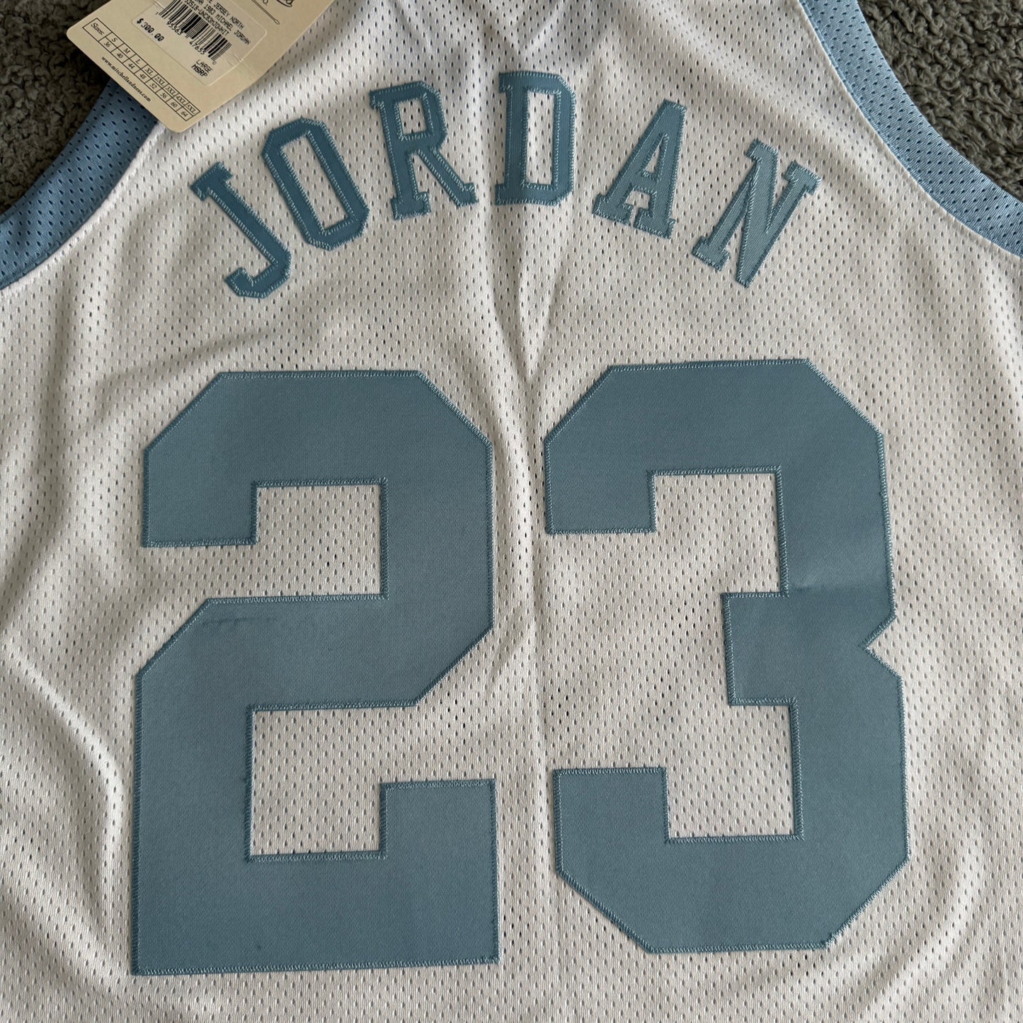 NWT Authentic Mitchell & Ness Michael Jordan UNC Tar Heels 1983-84 Jersey Sz 44