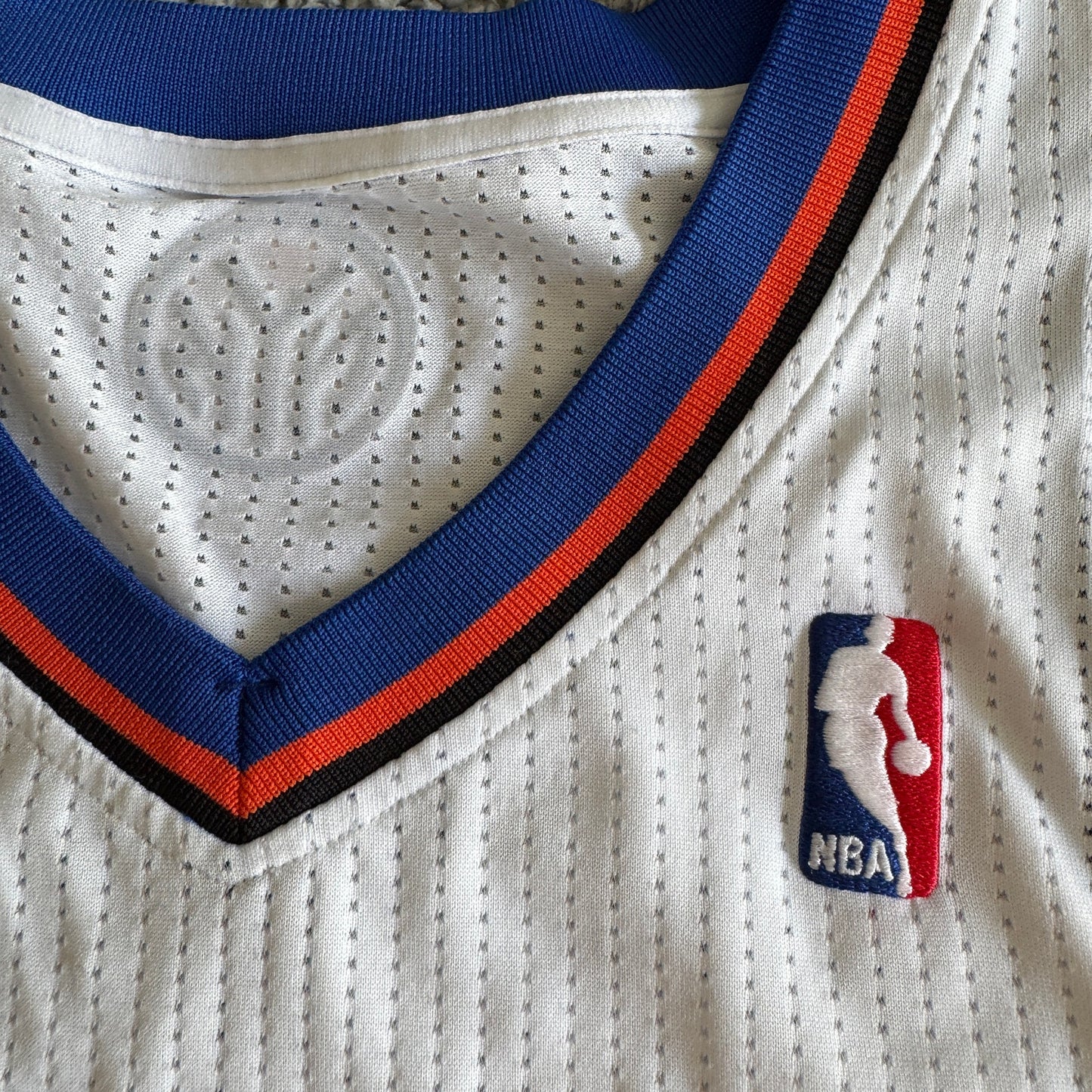 2010 Adidas Rev 30 Carmelo Anthony NBA New York Knicks Jersey White XL + 2"