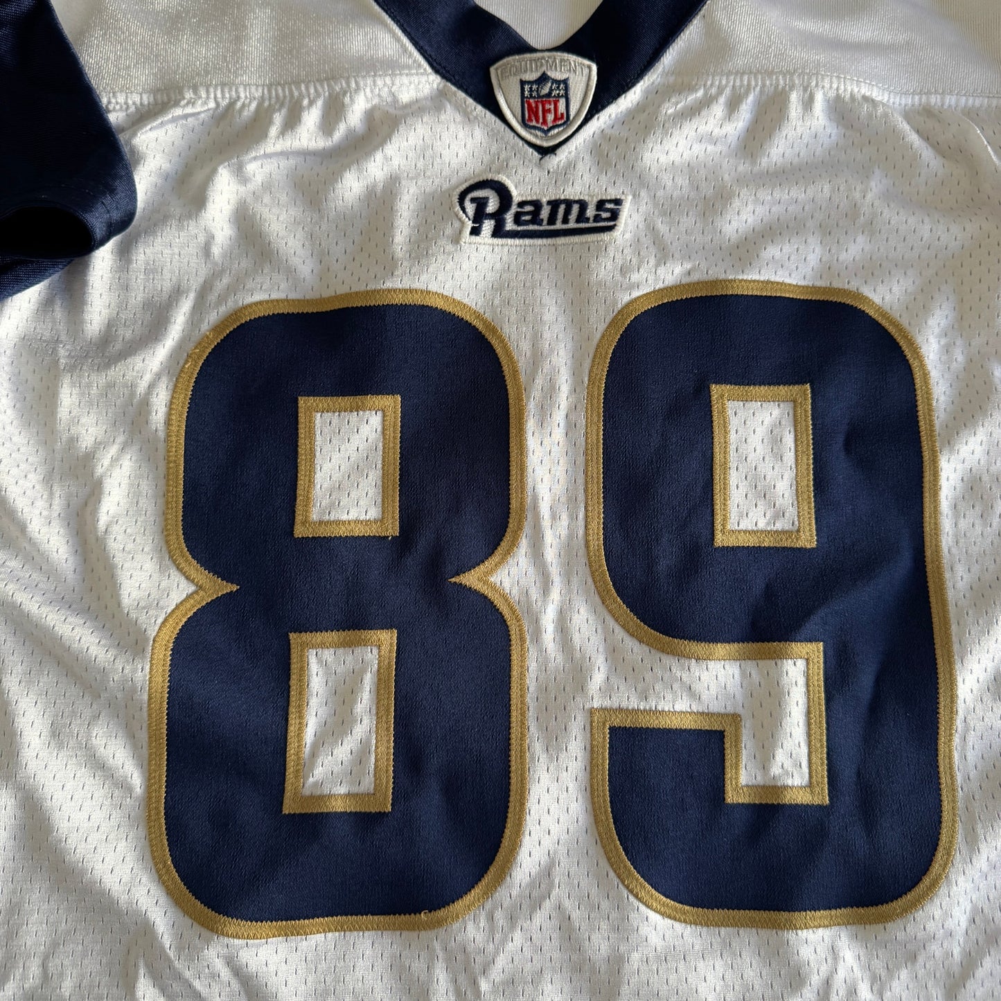 2010 Autographed Reebok Mark Clayton NFL St Louis Rams Game/Team Issue Jersey