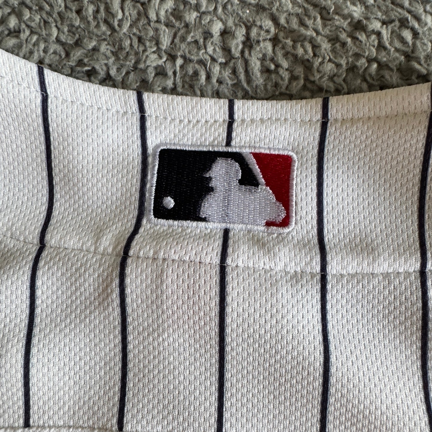 100% Authentic 2009 Mitchell & Ness Joe Mauer MLB Minnesota Twins Jersey 40-M