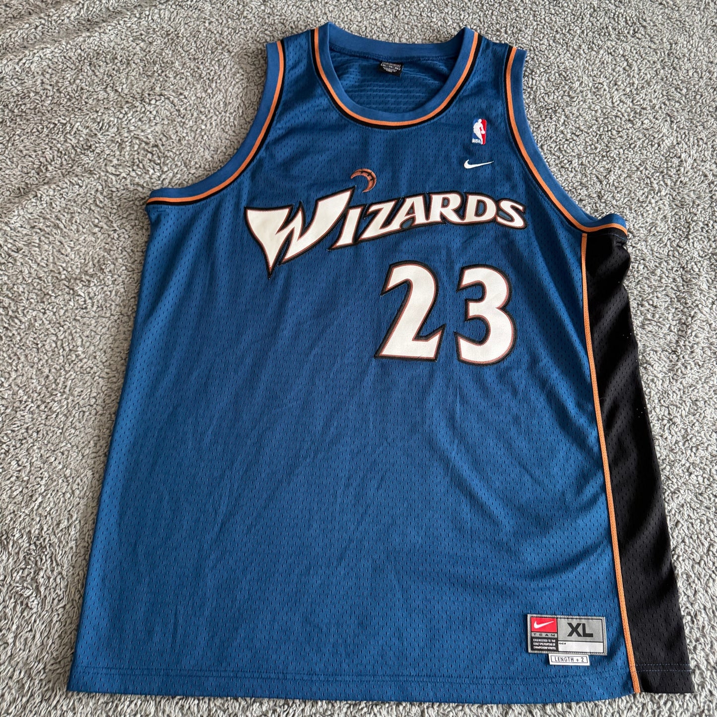 Vintage Nike Michael Jordan 2002 NBA Washington Wizards Swingman Jersey XL Rare