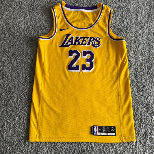 Nike 2020 LeBron James NBA Los Angeles Lakers Swingman #23 Jersey Sz 40 S