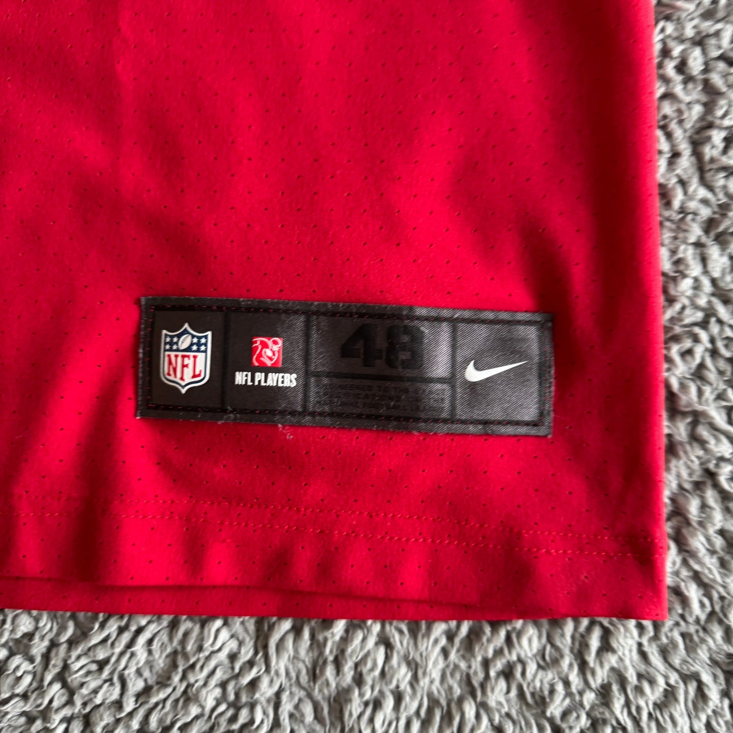 NWOT Nike Elite Jimmy Garoppolo NFL San Francisco 49ers Red Stitched Jersey 48