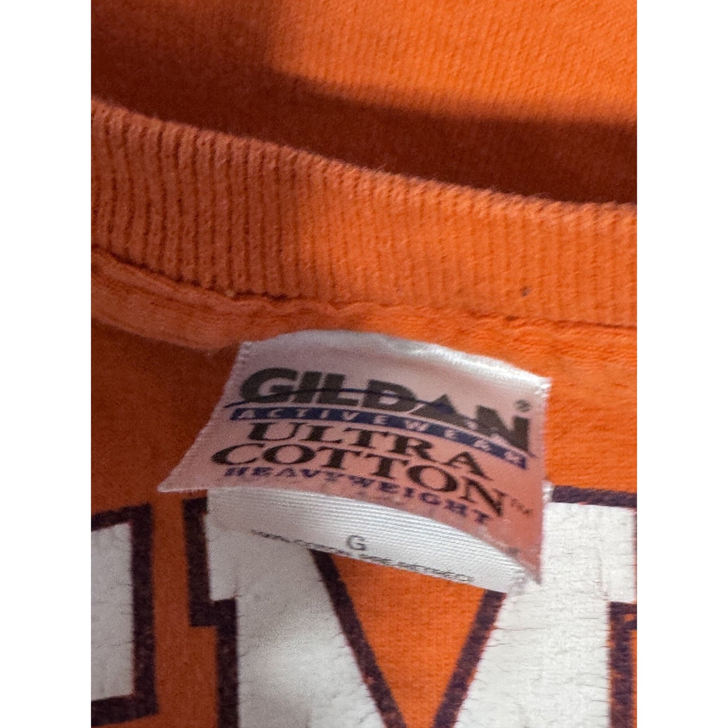 Vintage Used Gildan NCAA Clemson University Tigers T-Shirt Men's Large