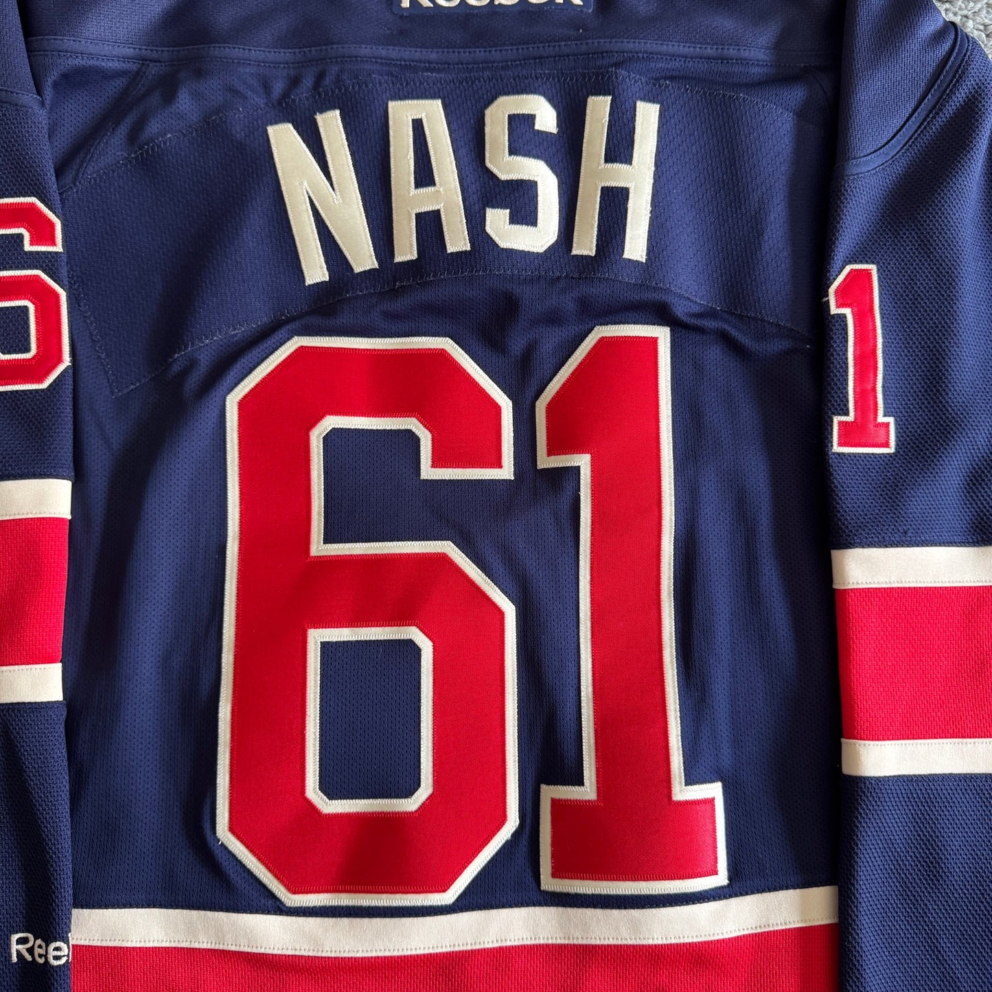 2014 Reebok Premier Rick Nash NHL New York Rangers Alternate Jersey Men's M