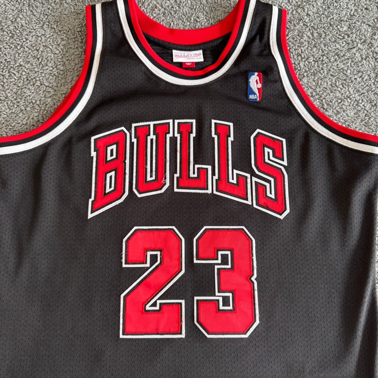 100% Authentic Michael Jordan Mitchell & Ness NBA Chicago Bulls 97-98 Jersey 44