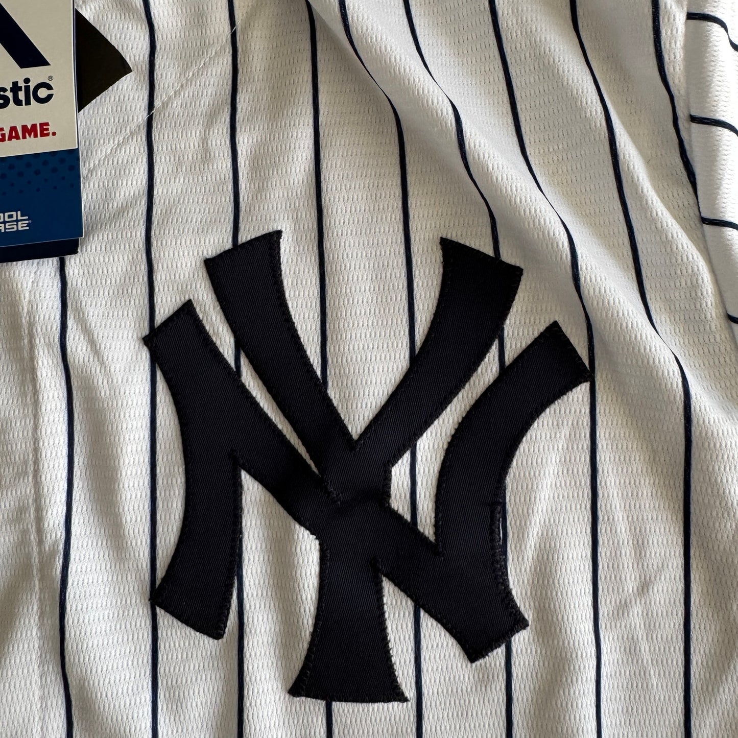 2014 Majestic MLB New York Yankees Derek Jeter #2 Jersey Captain Patch XL NWT
