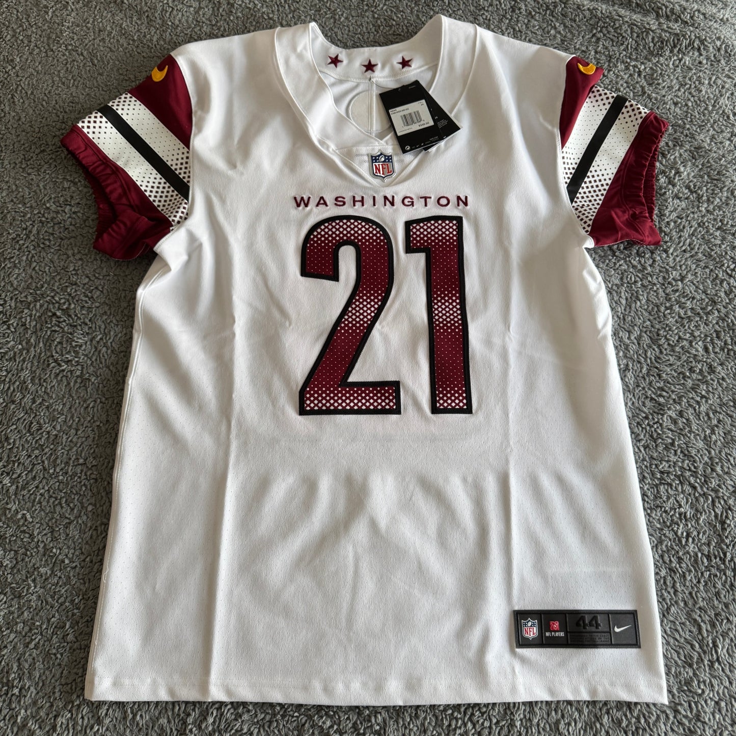 NWT Nike Elite Sean Taylor NFL Washington Redskins #21 On Field Jersey Men's L