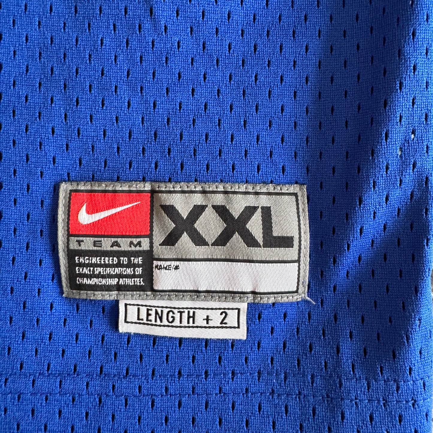 Kobe Bryant Vintage NBA 2004 Los Angeles Lakers Nike Jersey 2XL Blue Swingman