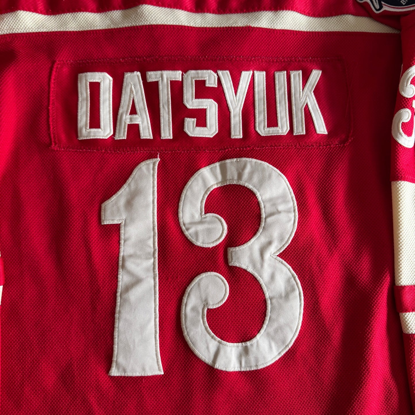 Reebok Pavel Datsyuk NHL Detroit Red Wings 2014 Winter Classic Jersey Y-XL