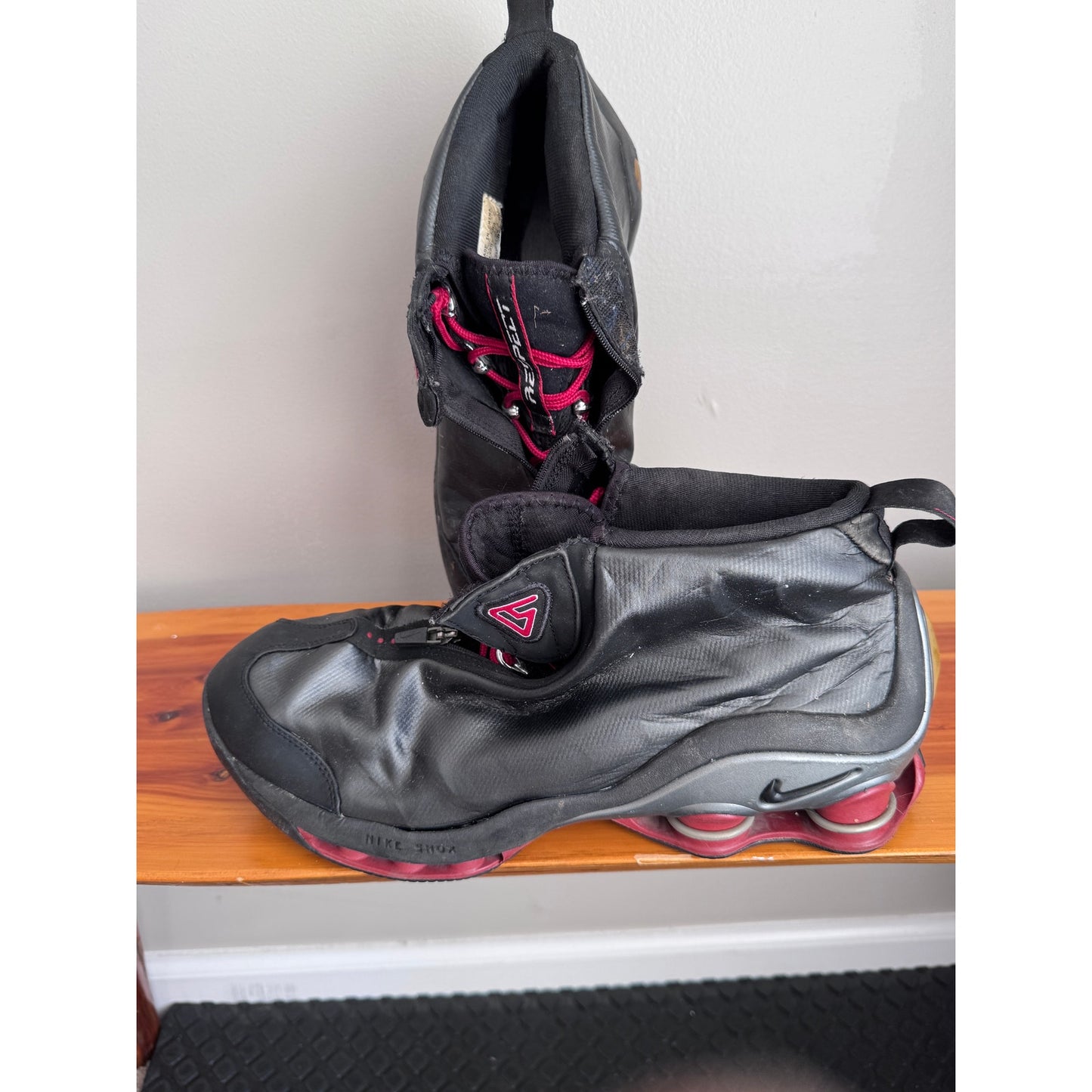 Vintage y2K Nike Shox VC Vince Carter Basketball Shoe Sz 13 Raptors 302277-061