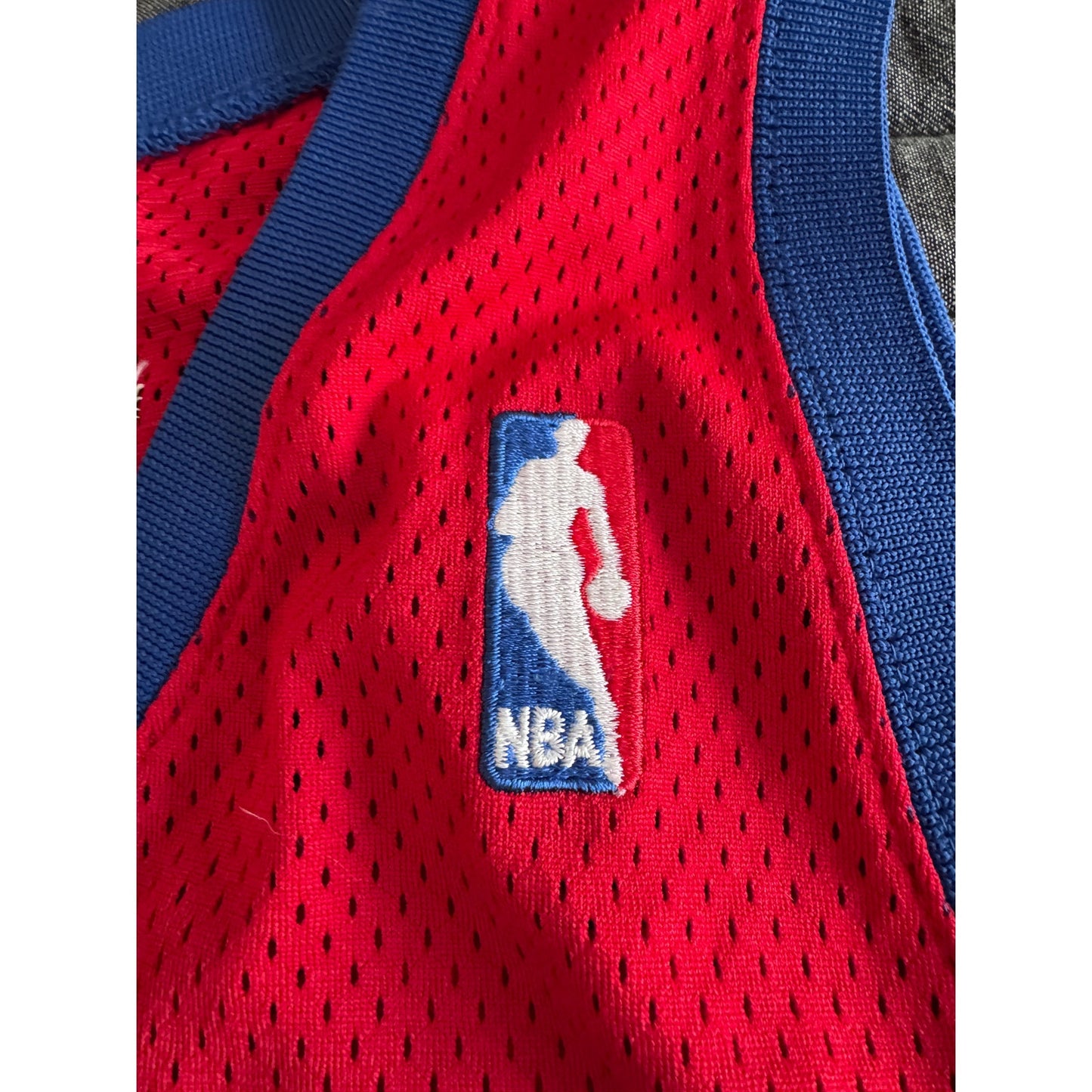 Authentic Champion NBA LA Clippers Lamar Odom #7 Red Jersey Double Tag Size 56