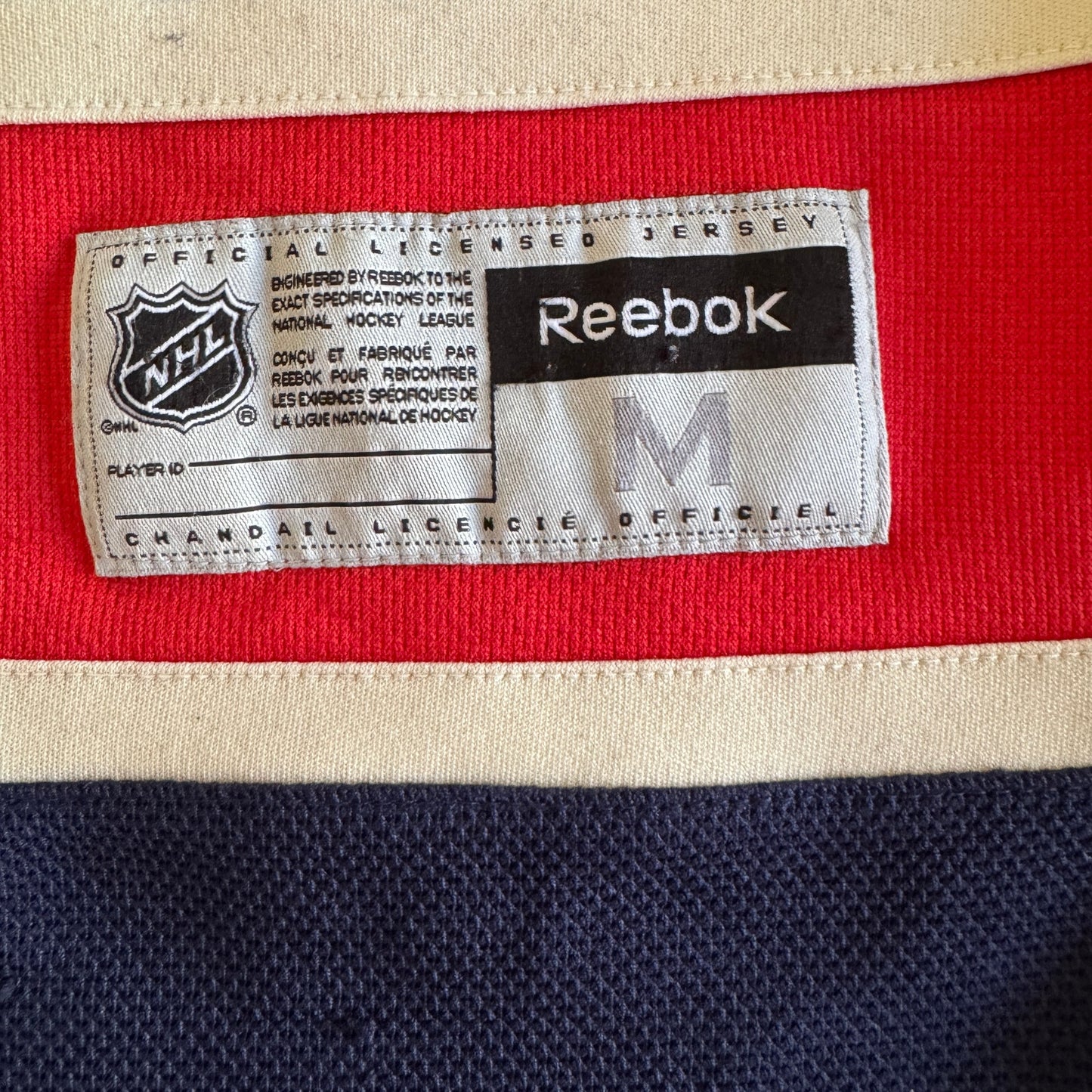 2010 Reebok Henrik Lundqvist NHL New York Rangers 85th Anniversary Jersey Mens M
