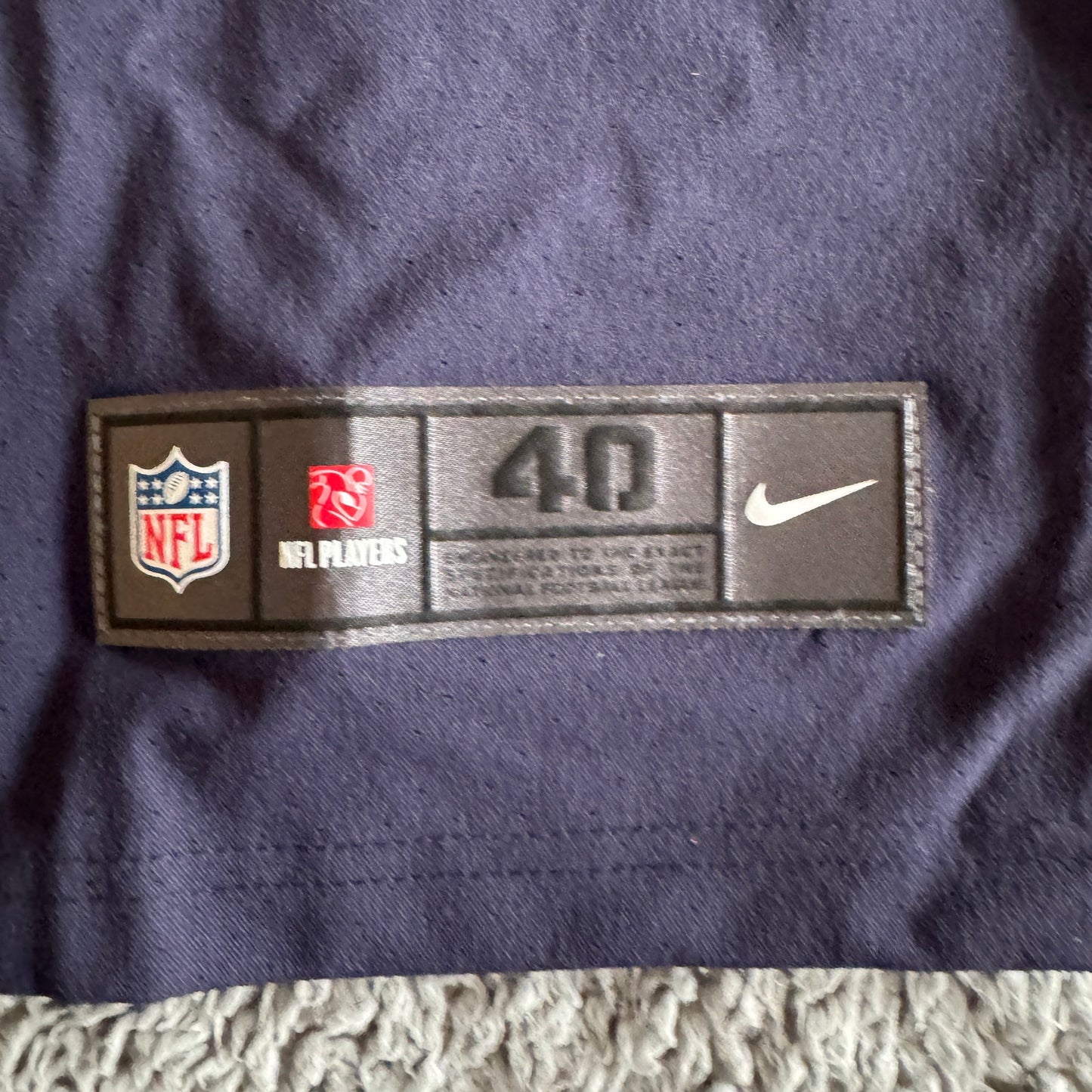NWT Nike Khalil Mack NFL Chicago Bears Nike Vapor Elite Navy Jersey Men 40 M