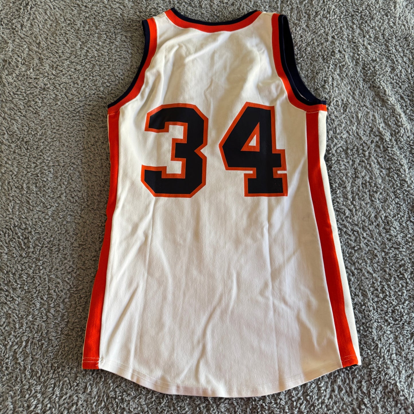 1986 NCAA Auburn Tigers Game Issue Russell Athletic Chris Morris Jersey #34 M