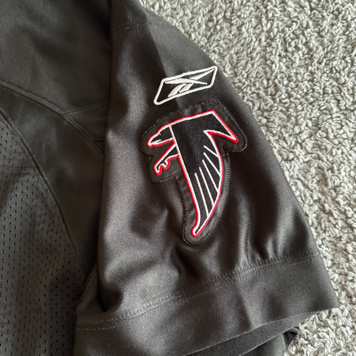 2001 Michael Vick NFL Atlanta Falcons Reebok Stitched Jersey Black NFL 54 2XL