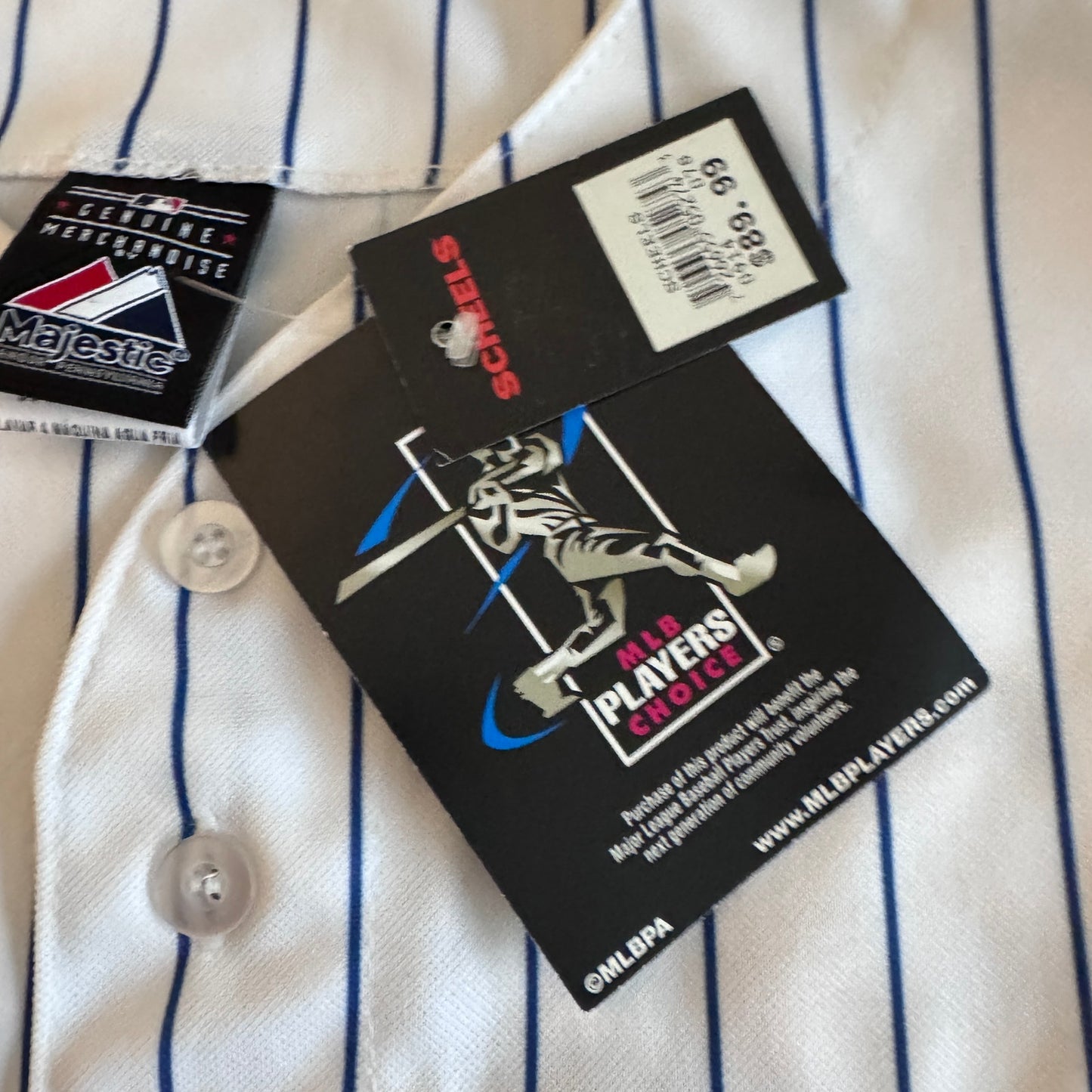 NWT 2013 Majestic Jean Segura MLB Milwaukee Brewers Alt White Jersey Men's XL