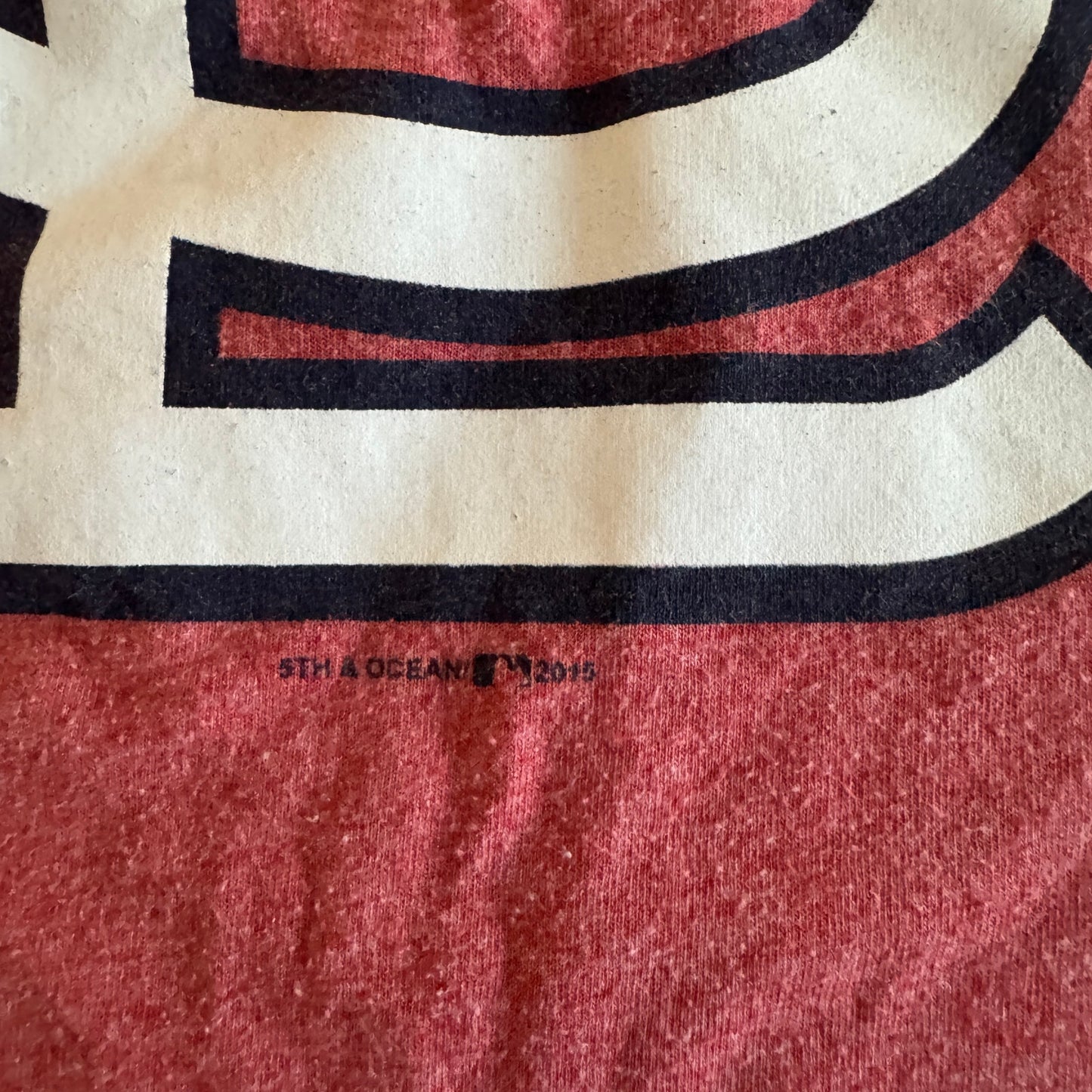 St Louis Cardinals Women's 2015 Short Sleeve MLB Red Logo T-Shirt Size Medium