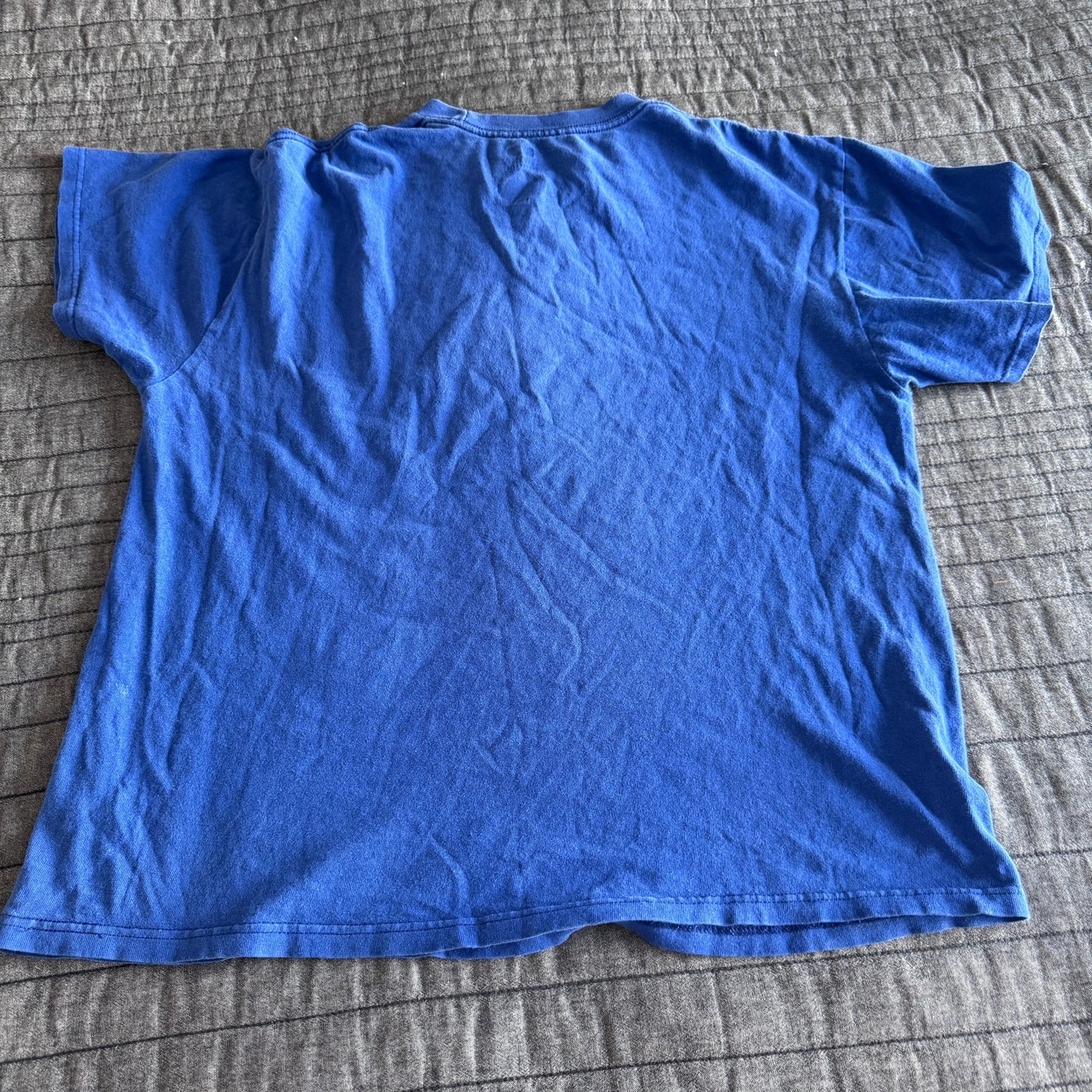 Vintage MLB Los Angeles Dodgers Blue White LA Logo T-Shirt Men's Large - Ohtani