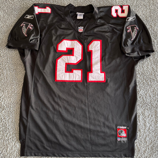 2001 Vintage Reebok Deion Sanders NFL Atlanta Falcons Pro line Jersey 54 XL Bird