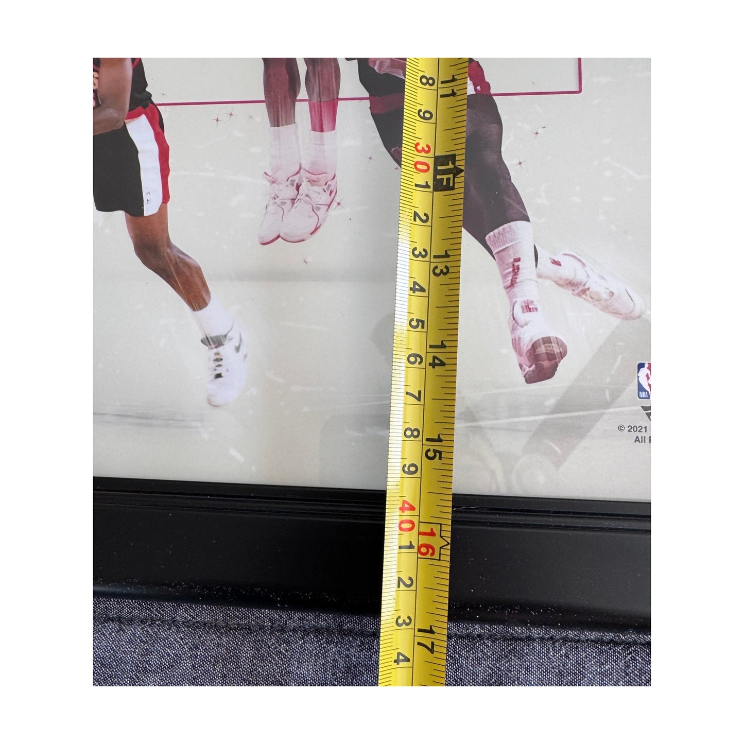 Fanatics Hardwood Classics Trail Blazers 15x17 90s Framed Poster Franchise Found