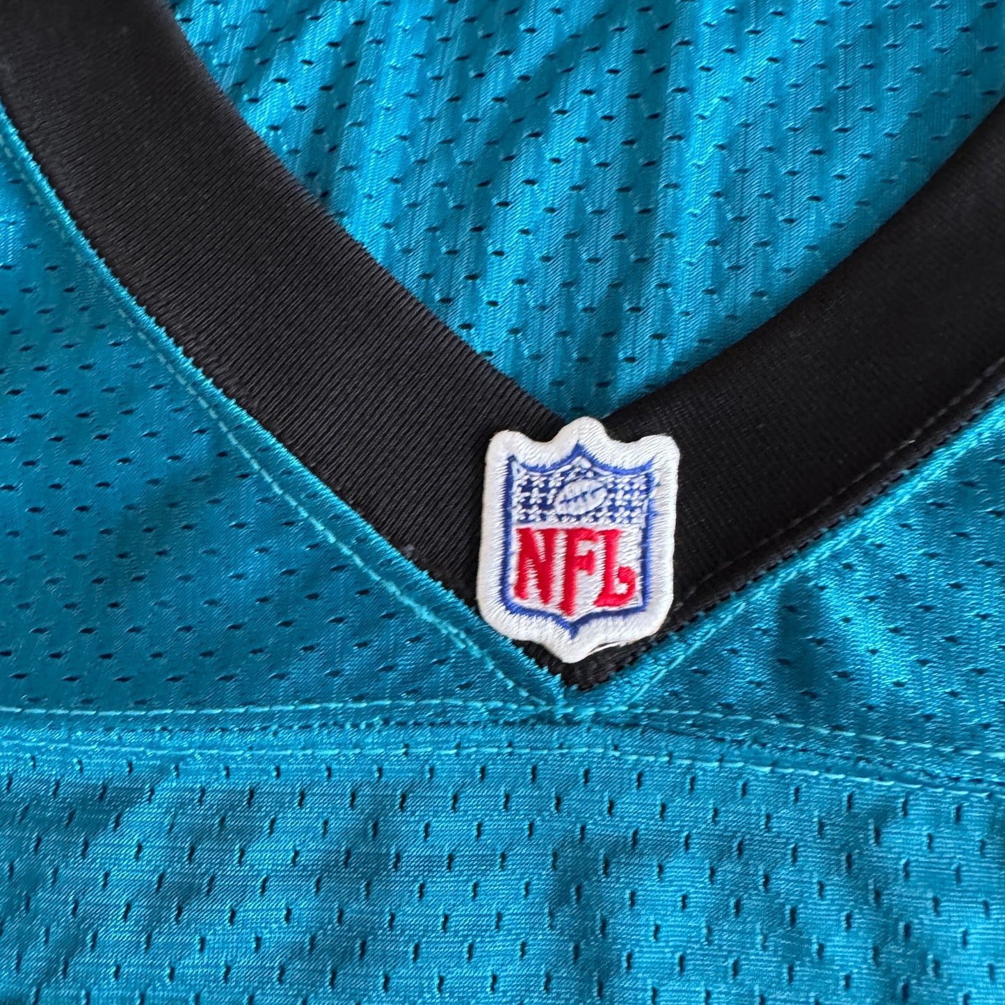 1995 Signed Wilson Steve Beuerlein NFL Jacksonville Jaguars Proline Jersey 46 L