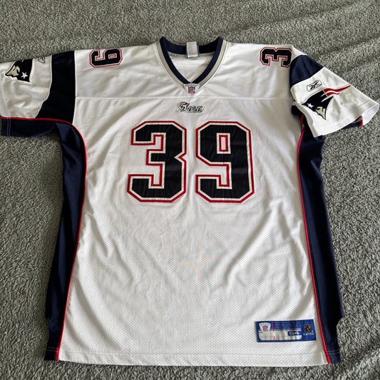 Vintage 100% Authentic Reebok Laurence Maroney NFL New England Patriot Jersey 54