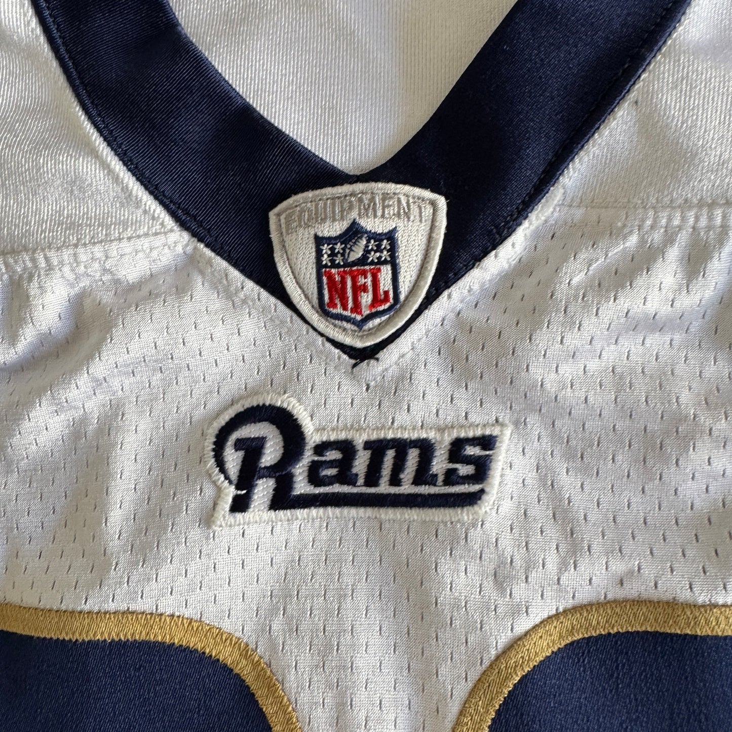 2010 Autographed Reebok Mark Clayton NFL St Louis Rams Game/Team Issue Jersey