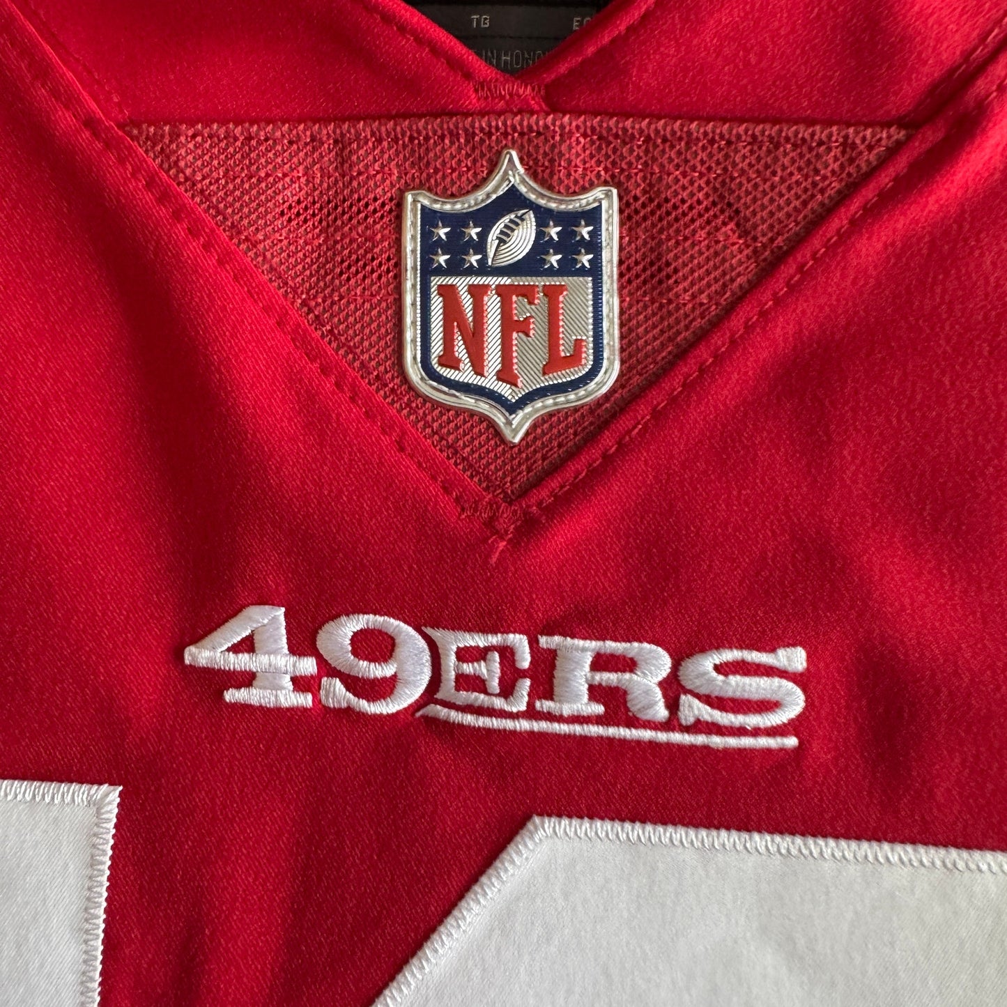 NWOT Nike Elite Jimmy Garoppolo NFL San Francisco 49ers Red Stitched Jersey 48