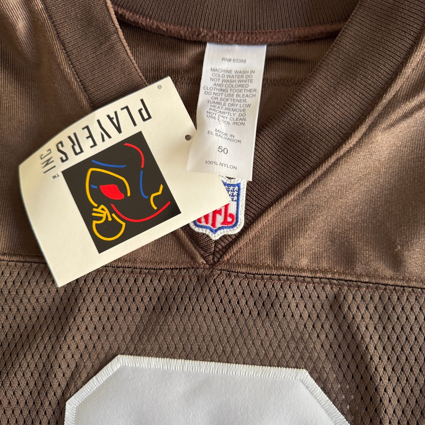 NWT Autographed 2000 Puma Tim Couch NFL Cleveland Browns Home Jersey Sz 50 Rare