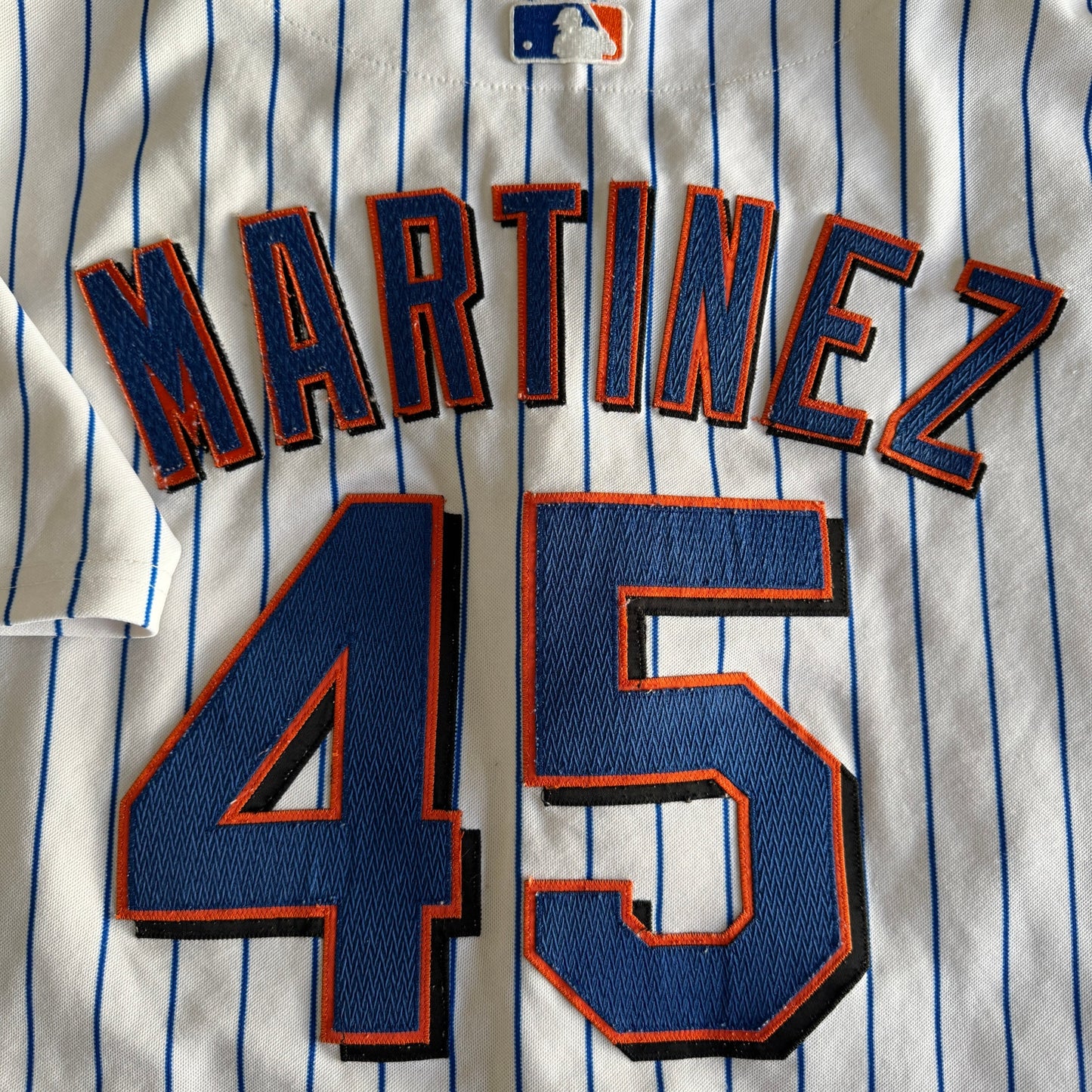 Vintage Authentic Majestic Pedro Martinez MLB New York Mets Jersey Men's 54 2XL