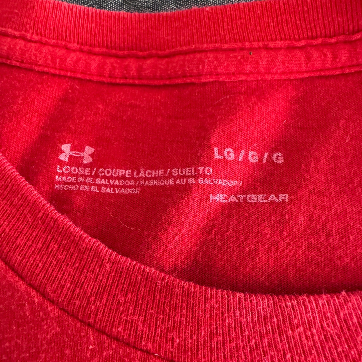 Under Armour Olympic Team USA "United States of America" Red T-Shirt Men's Large
