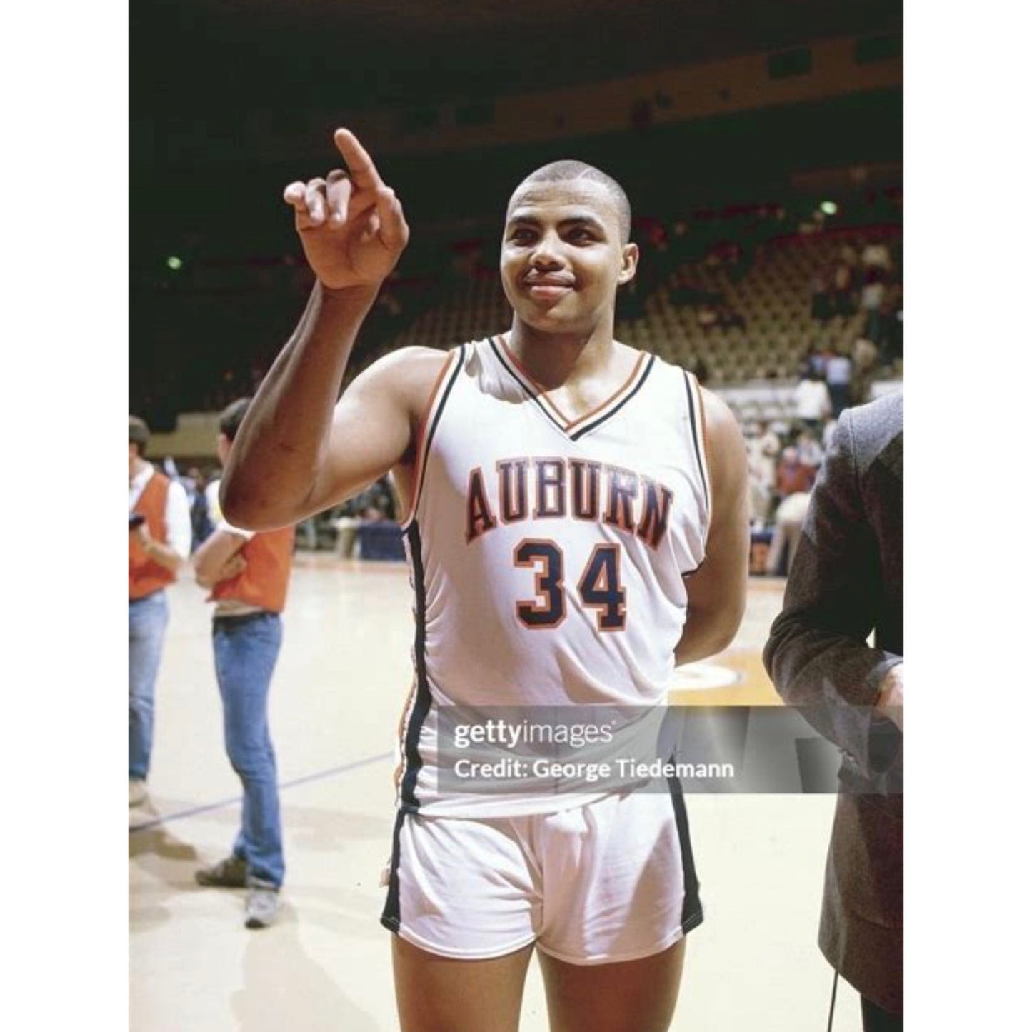 1986 NCAA Auburn Tigers Game Issue Russell Athletic Chris Morris Jersey #34 M