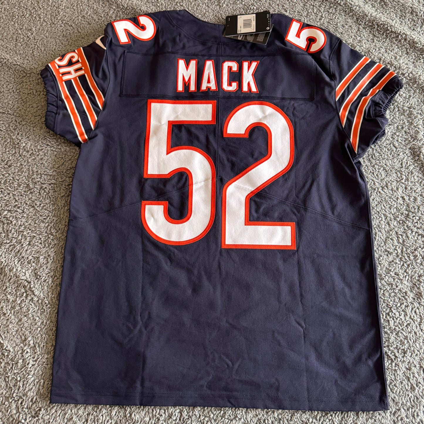 NWT Nike Khalil Mack NFL Chicago Bears Nike Vapor Elite Navy Jersey Men 40 M